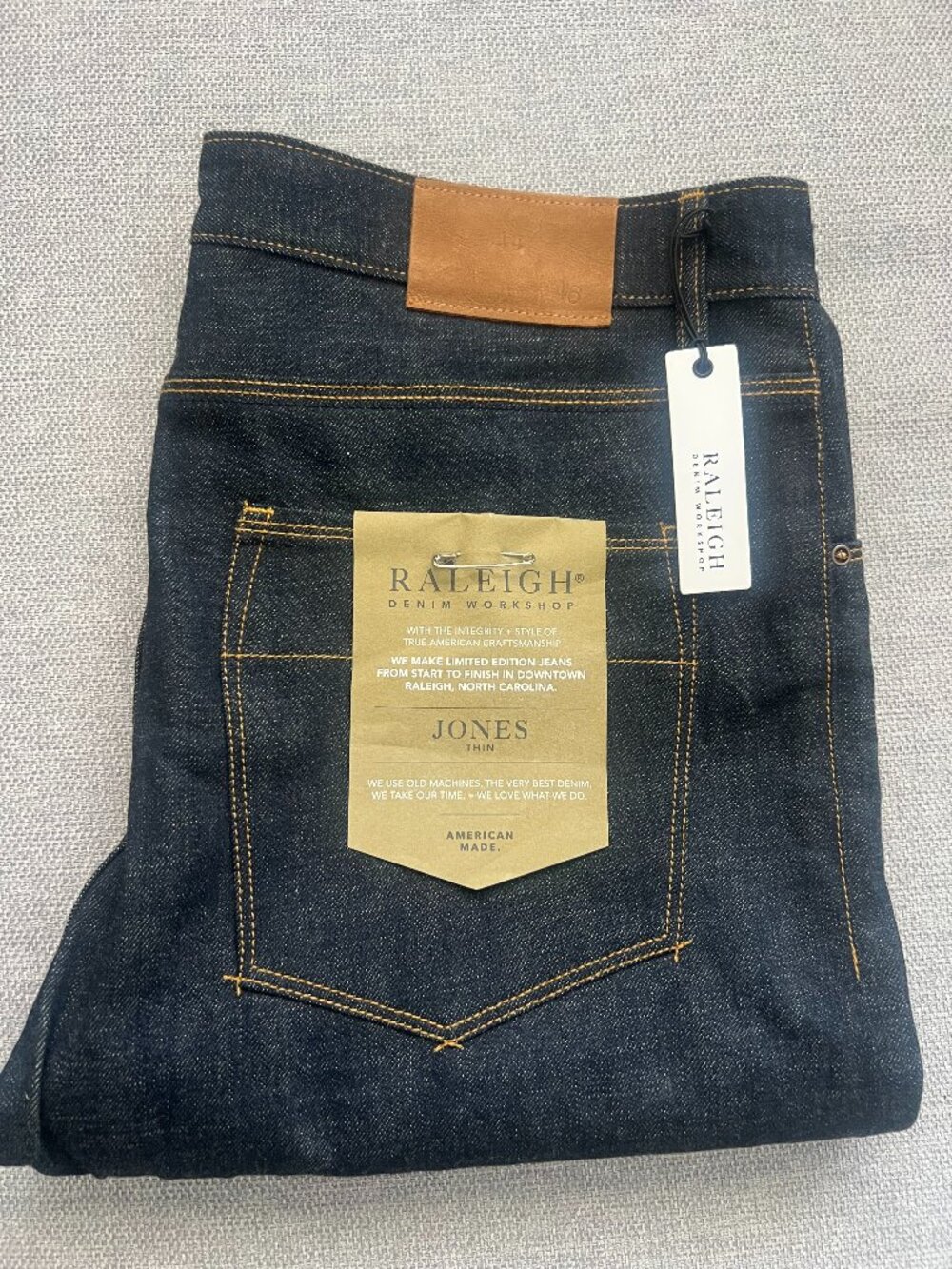 Raleigh Denim - Jones Original Raw Selvage